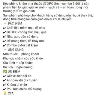 Dép mang trong nhà , phòng khám , khách sạn 50k/ đôi