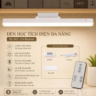 ĐÈN HỌC TÍCH ĐIỆN DÁN TƯỜNG CÓ ĐIỀU KHIỂN (T150)
