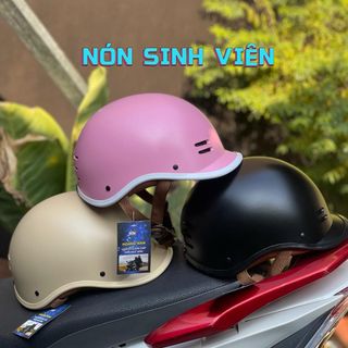 Nón Bảo Hiểm DAN GROUP Nón bảo hiểm kiểu dáng cá heo đủ màu Thời Trang - An Toàn - Giá Tốt