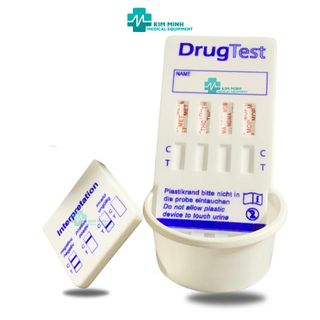 Hộp 25 que thử ma tuý 4 chân (MET/THC/MDMA/MOP) Fastep giá sỉ xuất hoá đơn