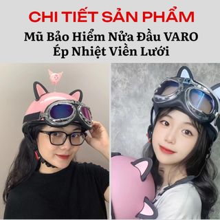 Nón Bảo Hiểm DAN GROUP [Tặng Lưỡi Trai] Mũ Bảo Hiểm Nửa Đầu Ép Nhiệt Viền Lưới-Nón Phi Công Cao Cấp BAO ĐẬP BAO TEST Thời Trang - An Toàn - Giá Tốt