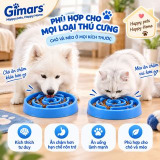 Bát ăn chậm cho thú cưng chó mèo P-BAC01