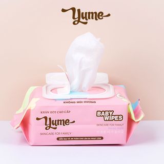 Khăn ướt Yume 80 tờ - Thùng 10 gói