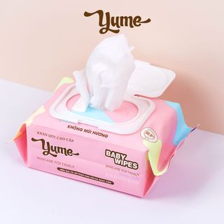 Khăn ướt Yume 80 tờ - Thùng 10 gói