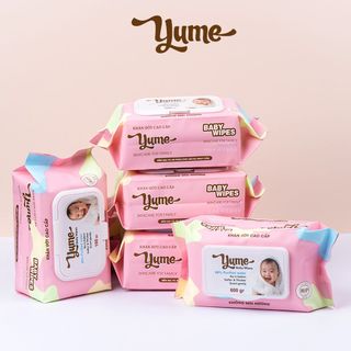 Khăn ướt Yume 80 tờ - Thùng 10 gói