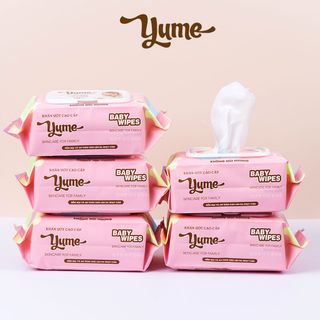 Khăn ướt Yume 80 tờ - Thùng 10 gói