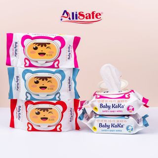 Khăn ướt Baby Kaka mã 650 - Thùng 10  gói