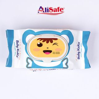 Khăn ướt Baby Kaka mã 650 - Thùng 10 gói