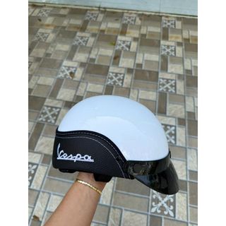 Nón Bảo Hiểm DAN GROUP Nón Bảo Hiểm Nửa Đầu Vespa Nhựa ABS Thời Trang - An Toàn - Giá Tốt