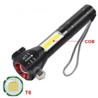 ĐÈN PIN KHẨN CẤP POLICE ĐA NĂNG T6-28 (T50)