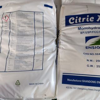 Acid Citric Monohydrate Ensign - E330