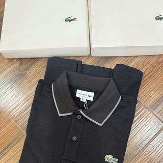 POLO NAM. Chất liệu cotton piqué (cotton gai) dày vừa phải, mềm mại, thấm hút mồ hôi tốt.