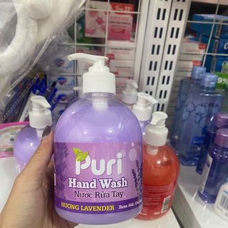 Nước rửa tay Puri. Hương táo xanh, lavender