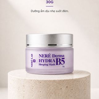 Mặt nạ ngủ Neré Derma Hydra B5 Sleeping Mask 30g – Cấp ẩm sâu, phục hồi da, cho làn da căng bóng sau một đêm
