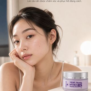 Mặt nạ ngủ Neré Derma Hydra B5 Sleeping Mask 30g – Cấp ẩm sâu, phục hồi da, cho làn da căng bóng sau một đêm