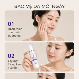 Kem Chống Nắng Neré Uvea Pro Sunscreen SPF50+ PA+++ 30g Hỗ Trợ Bảo Vệ Da Nâng Tông Nhẹ Mỏng Nhẹ Dễ Tán