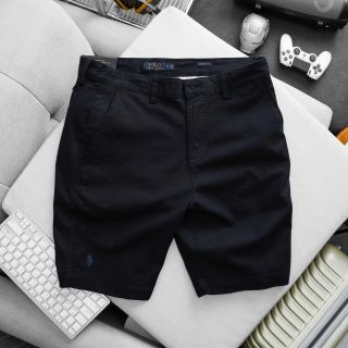 short  linen polo nam, chất linen.