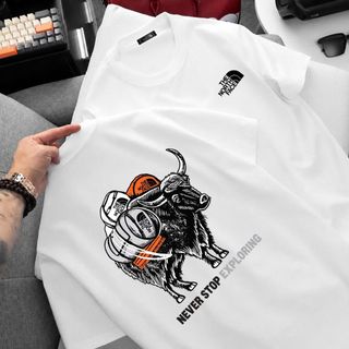 T shirt TNF.  Chất vải cotton 4c.