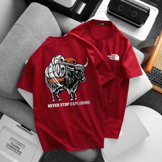 T shirt TNF.  Chất vải cotton 4c.