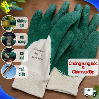 Găng Tay Hái Sầu Riêng VIỆT DƯƠNG Hạn Chế Đâm Xuyên Từ Gai, Dùng Cho Làm Vườn, Xây Dựng, Công Nghiệp - GDCBO