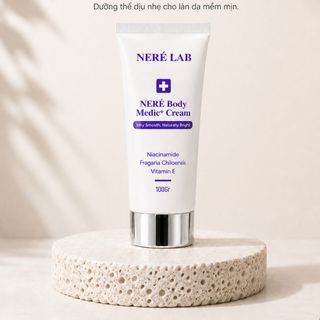 Kem Body Neré Lab Body Medic+ Cream 100g | Dưỡng Sáng Da - Đều Màu - Mờ Thâm - Cấp Ẩm | Niacinamide & Vitamin E