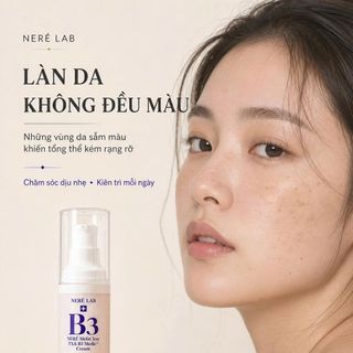 Kem Nám NERÉ Melaclear TXA B3 Medic+ Cream Hỗ Trợ Làm Sáng Da Đều Màu Cấp Ẩm 30g