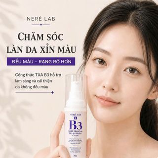 Kem Nám NERÉ Melaclear TXA B3 Medic+ Cream Hỗ Trợ Làm Sáng Da Đều Màu Cấp Ẩm 30g