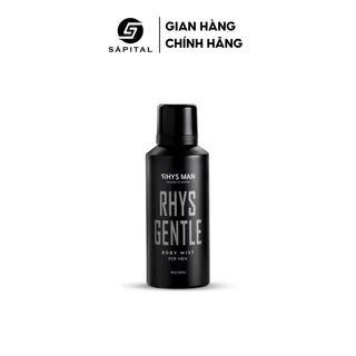 Body Mist Rhys Man Gentle 120ml Thanh Mát Nam Nữ | SÁPITAL