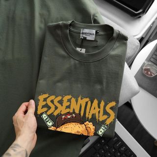 T - shirt Ess. Chất vải cotton 4c.