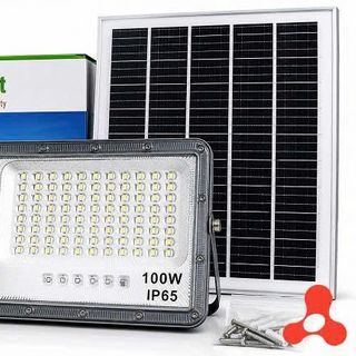 ĐÈN PHA NLMT THẤU KÍNH 100w KÈM REMOTE - 15.000 Mah (T10)