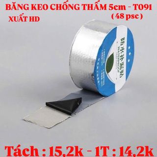 Băng Keo Siêu Dính Đa Năng Cuộn 5cm, Keo dán chống thấm, chống dột, chống nhiệt cho tường, trần nhà, ống Nước