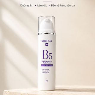 Kem Dưỡng Neré Derma Cera Barrier Cream B5 40g Hỗ Trợ Cấp Ẩm Làm Dịu Phục Hồi Hàng Rào Da