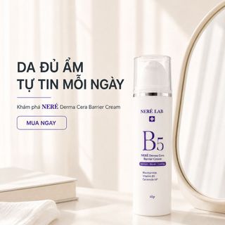 Kem Dưỡng Neré Derma Cera Barrier Cream B5 40g Hỗ Trợ Cấp Ẩm Làm Dịu Phục Hồi Hàng Rào Da