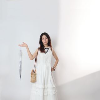 Impéris Fashion | Đầm Trằng Tiểu Thư Freesize