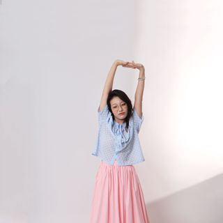 Impéris Fashion | Chân Váy Hồng Xòe Freesize
