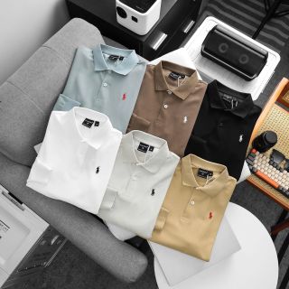 Polo Overthink logo thêu ngựa, chất vải cá sấu cao cấp 100% cotton.
