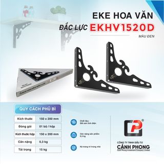 Giá Hoa Văn Để Kệ, Eke Chữ L Kích Thước 15x20cm (Bộ 2 Chiếc)