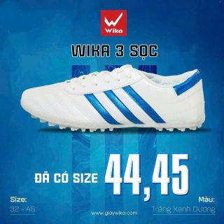 Giày bóng đá wika 3 sọc