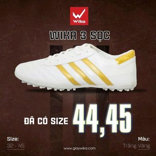 Giày bóng đá wika 3 sọc