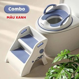 Ghế Bậc Thang Cho Bé, Ghế Cho Bé Pinewoods Chống Trơn Trượt An Toàn, Kê Chân Nhà Vệ Sinh Giúp Bé Tự Lập Từ Sớm