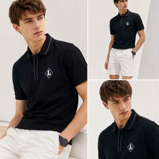 POLO NAM. Chất liệu cotton gai pique. Mềm mịn – thoáng khí – co giãn nhẹ.