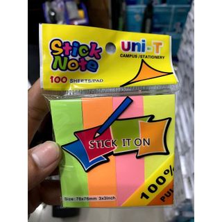 Giấy note 4 màu UNI-T