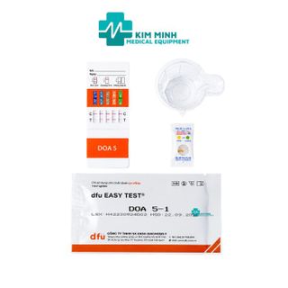 Hộp Que Thử Ma Túy 5 Chân DFU THC/MET/MOR/MDMA/KET – Hộp 20 Test | Giá Sỉ, Xuất Hóa Đơn