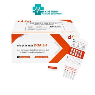 Hộp Que Thử Ma Túy 5 Chân DFU THC/MET/MOR/MDMA/KET – Hộp 20 Test | Giá Sỉ, Xuất Hóa Đơn