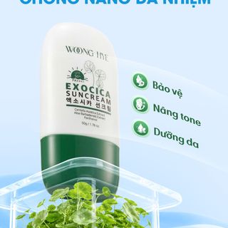 Kem chống nắng WOONG HYE EXOCICA SUNCREAM 50G