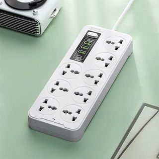 Ổ ĐIỆN 8 Ổ 3 CỔNG USB ĐA NĂNG (T70)