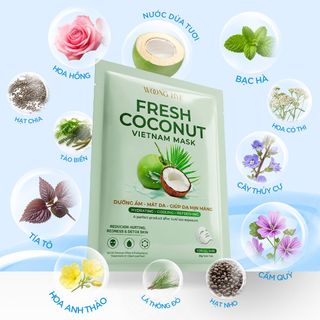 Mặt nạ dừa  Fresh Coconut Vietnam Mask