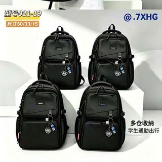 BALO DENIMDE A021-18, A021-19 Đen Sang, Dáng Street Style, Đi Học Đi Làm Đều Hợp