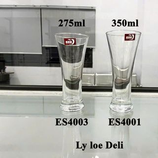 BỘ 6 LY THỦY TINH CAO 350ml DELI ES4001 (T8)