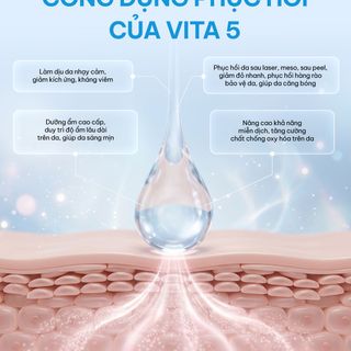 Tinh Chất Dưỡng Vita5 60ml - Vita5 Serum